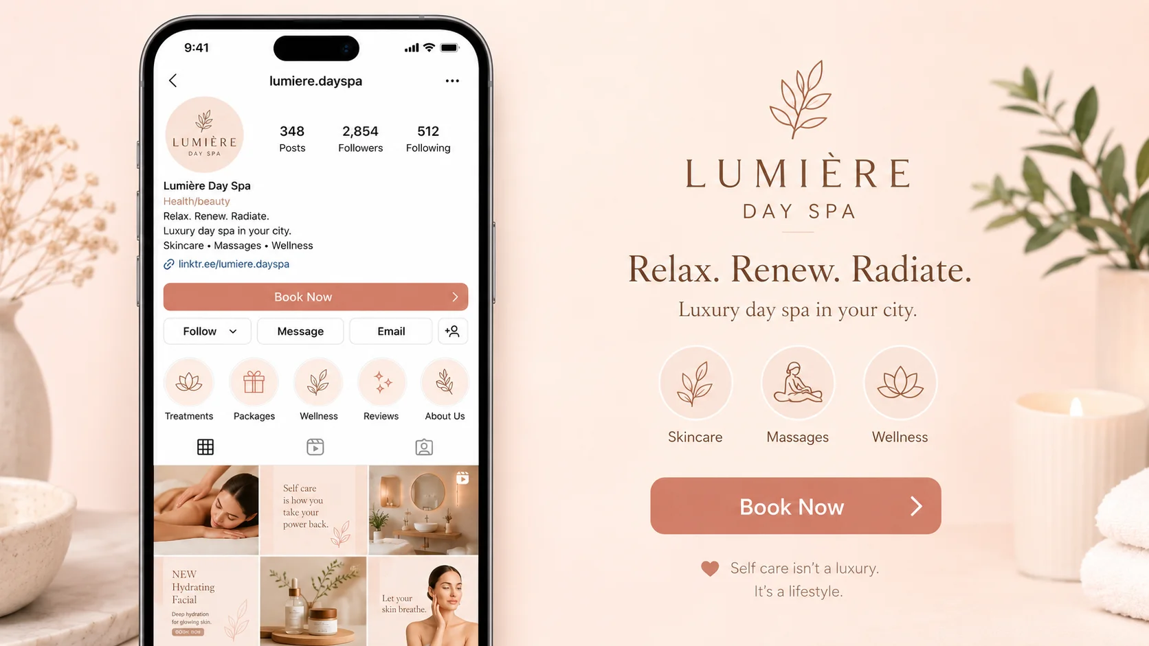 Instagram Booking